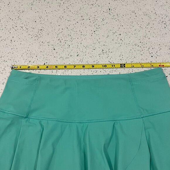 NWOT RARE Color LULULEMON Hit Your Stride Menthol Running Golf Tennis Skirt Sz 8 - Picture 6 of 15